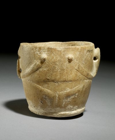 Anthropomorphic Beaker, early Cycladic, c.2500 BC by Prehistoric
